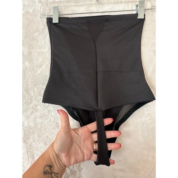 NWT TC Fine Intimates Sheer Shaping High Waist Thong L Firm - Picture 2 of 5